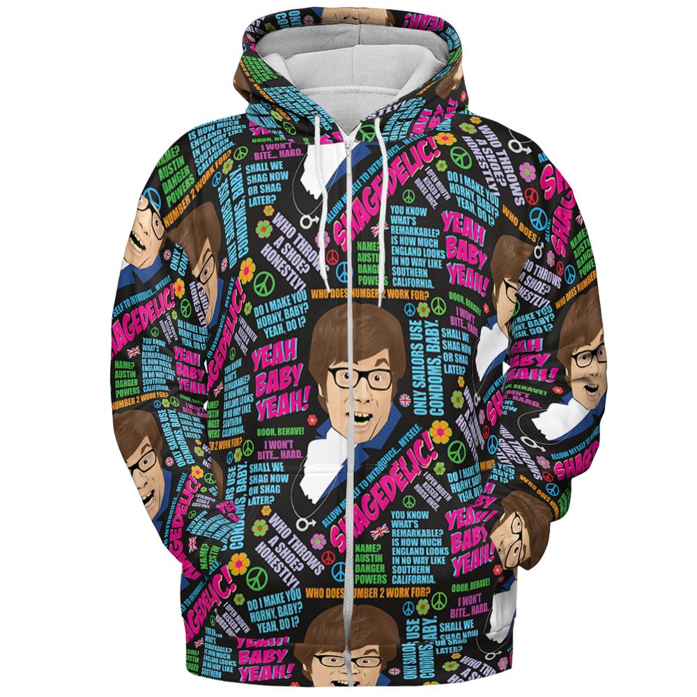 All-over Print Hoodie - 421RBNJW -  - 3