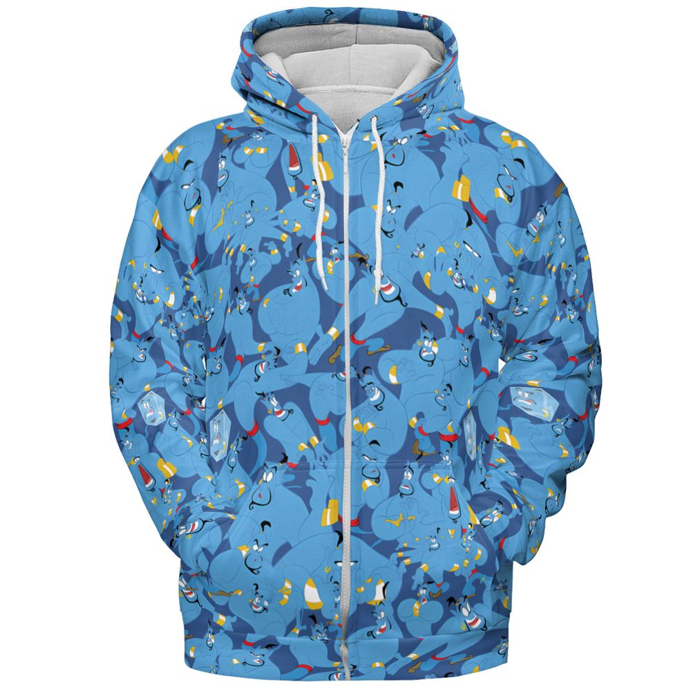 All-over Print Hoodie - 8C9LUKRX -  - 3