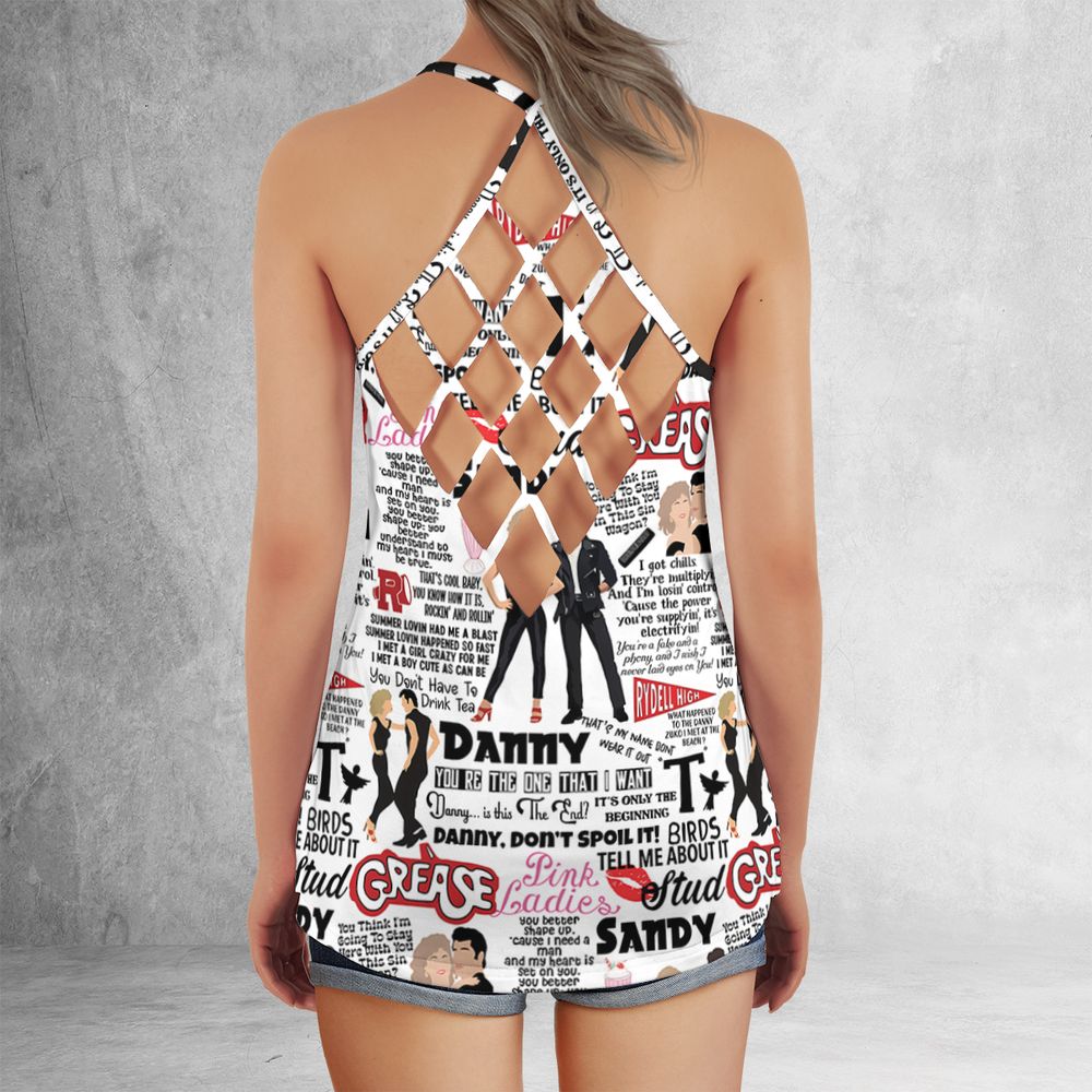 Criss Cross Tank Top - FLQ6XB7W -  - 3