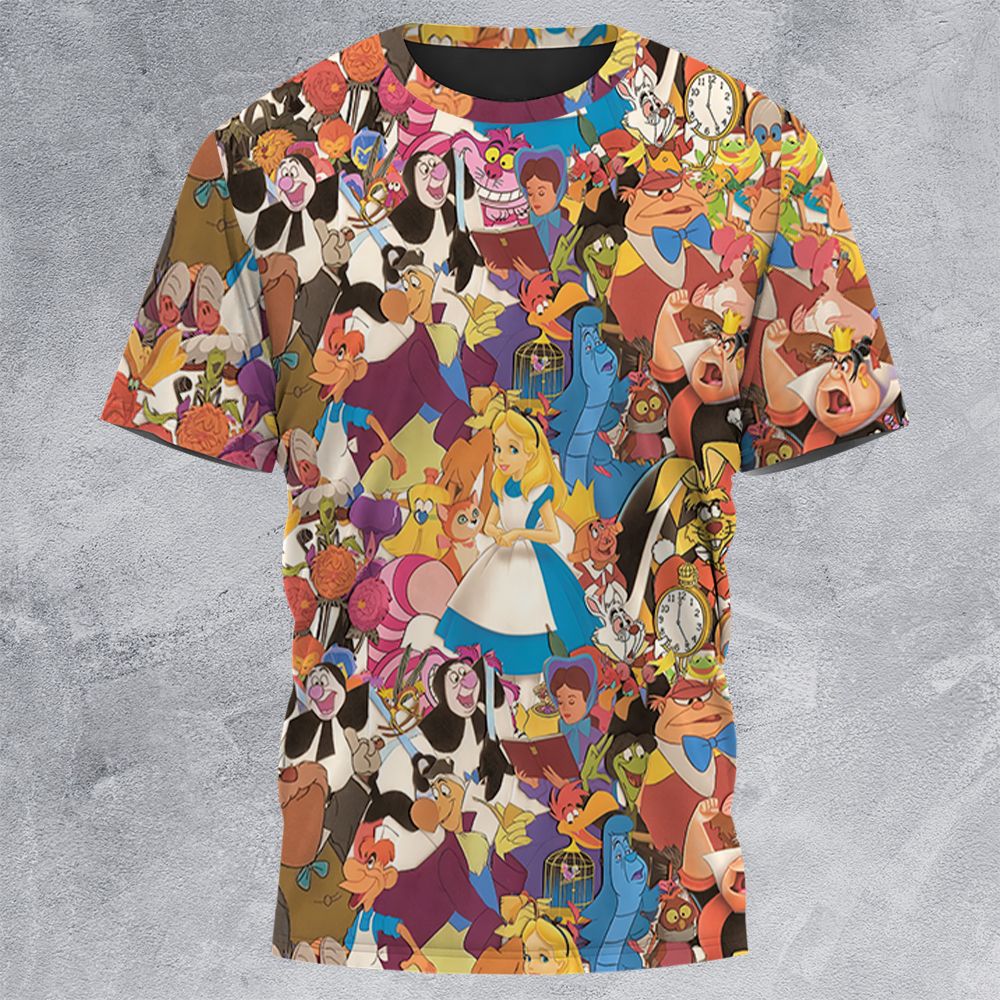 All-Over Print Unisex T-Shirt - H5DHG5ZY -  - 3