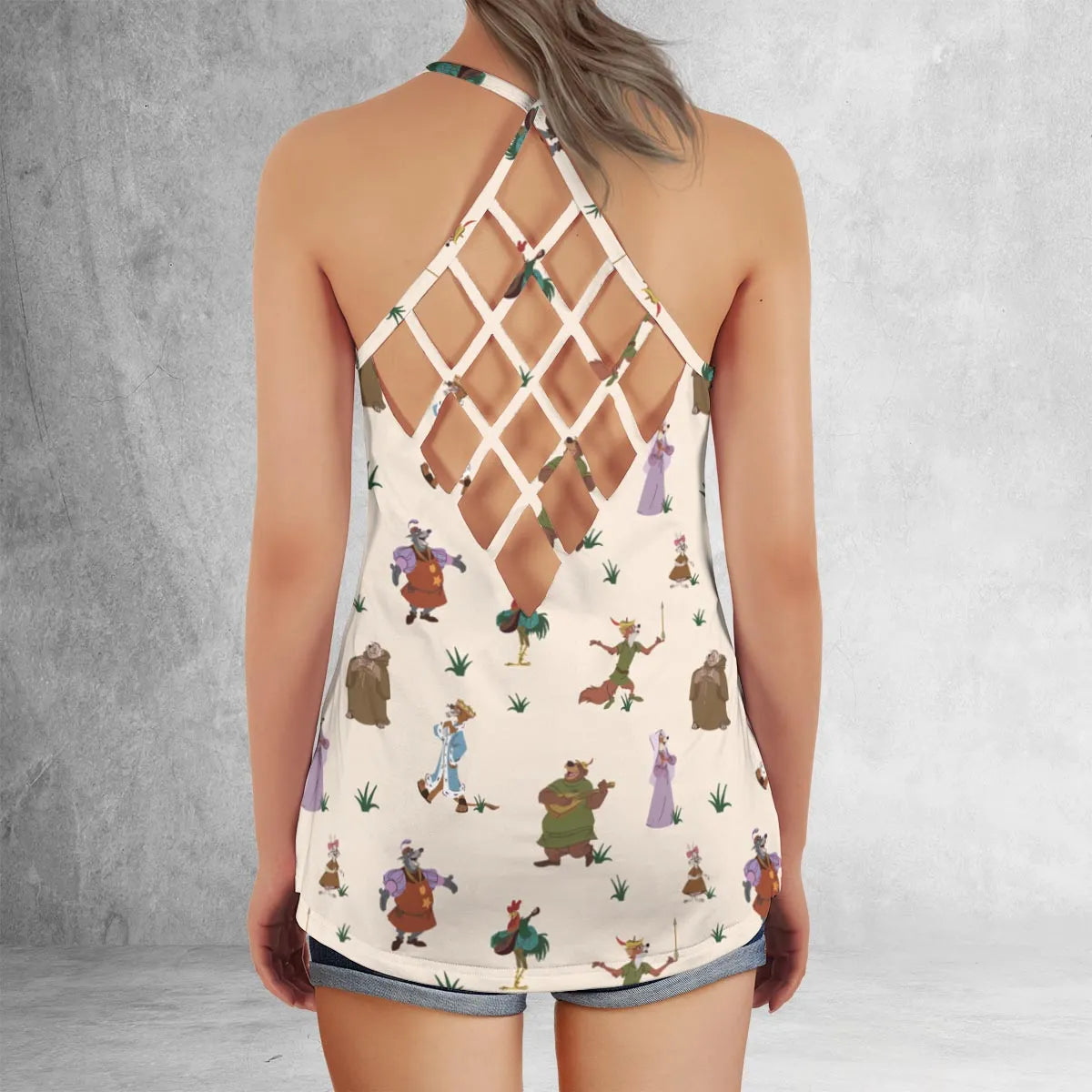 Criss Cross Tank Top - 339MAG4V
