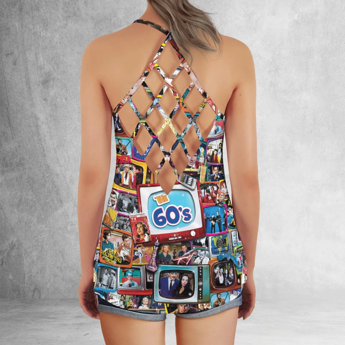 Criss Cross Tank Top - R2GCJ7A1