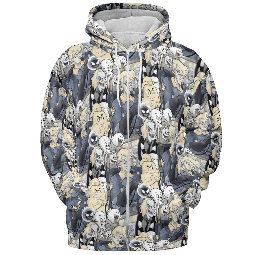 All-over Print Hoodie - PGD62ZFS -  - 3