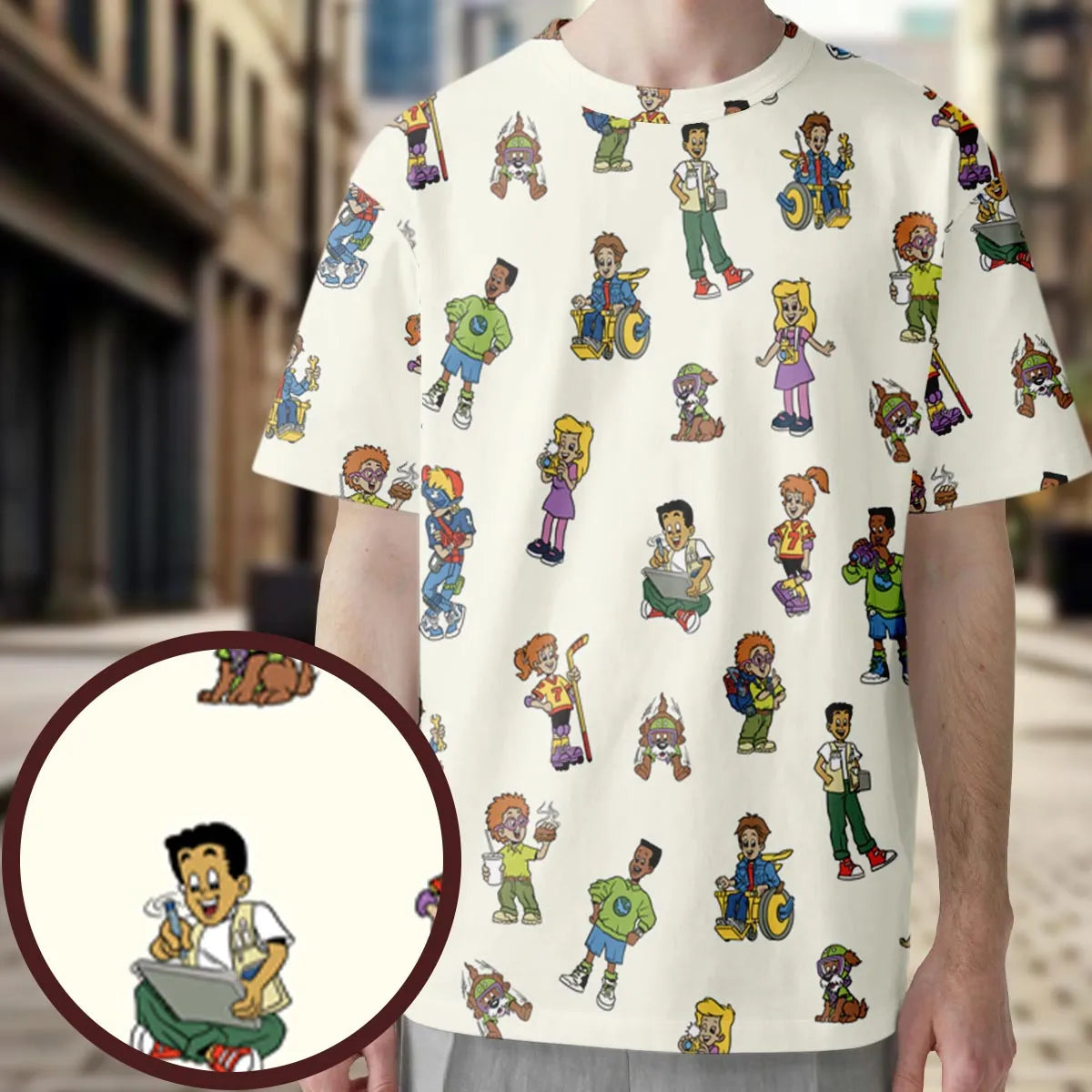 All-Over Print Unisex T-Shirt - GZ9HA65H