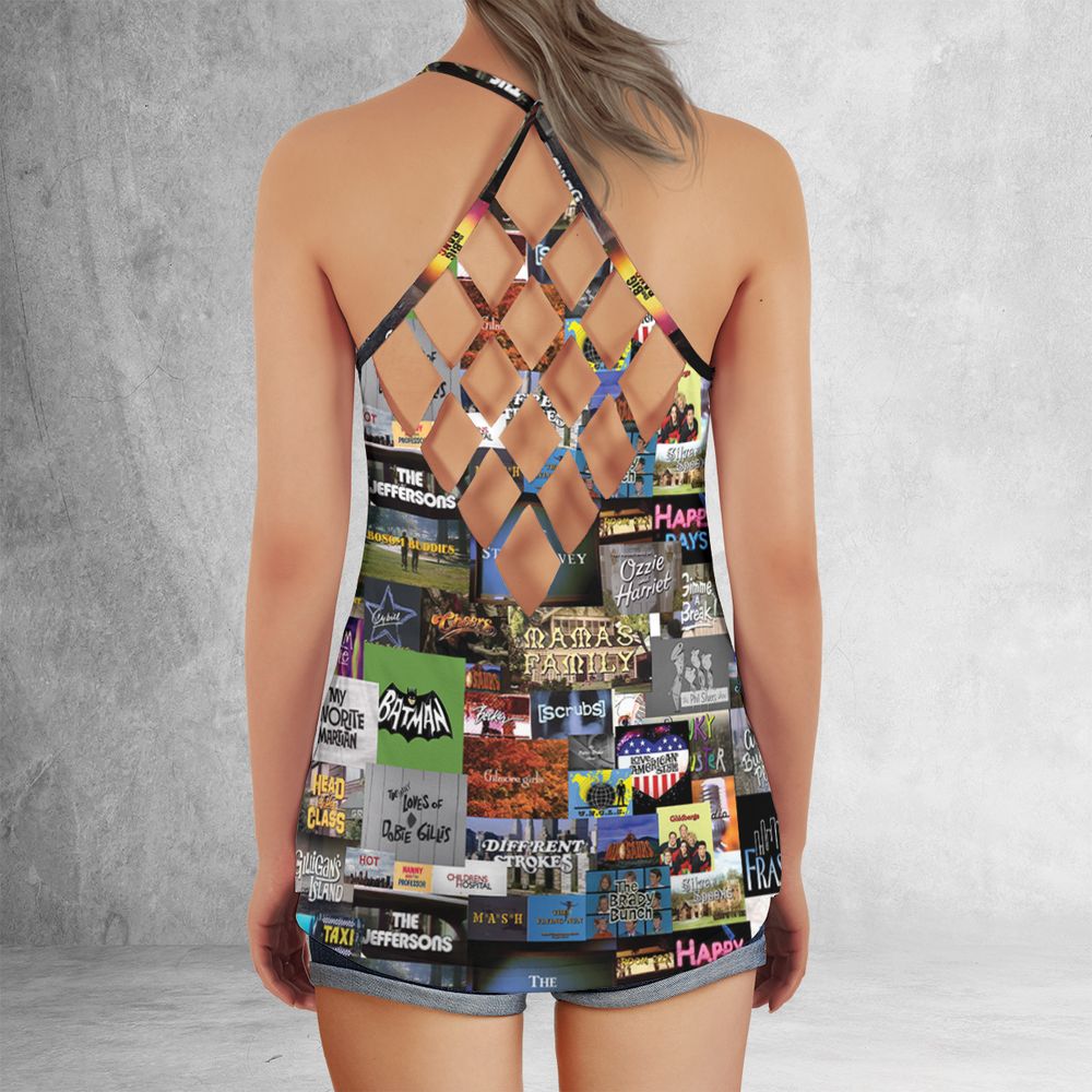 Criss Cross Tank Top - XSB9KZ4U -  - 3