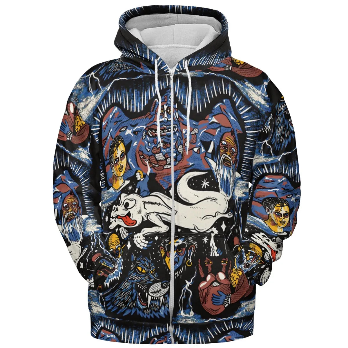 All-over Print Hoodie - Q3632USV