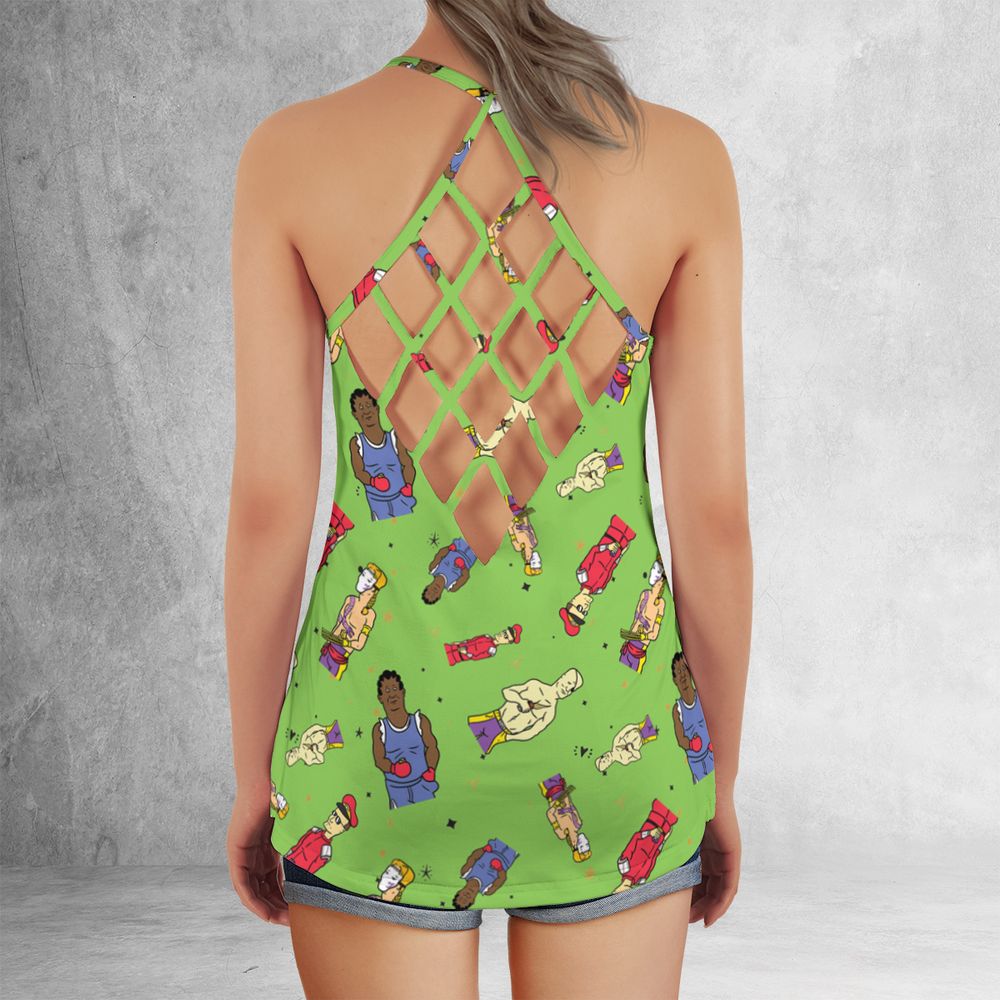 Criss Cross Tank Top - LUMUP8C6 -  - 3