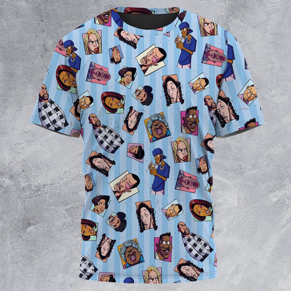 All-Over Print Unisex T-Shirt - 9K6AKKYF -  - 3