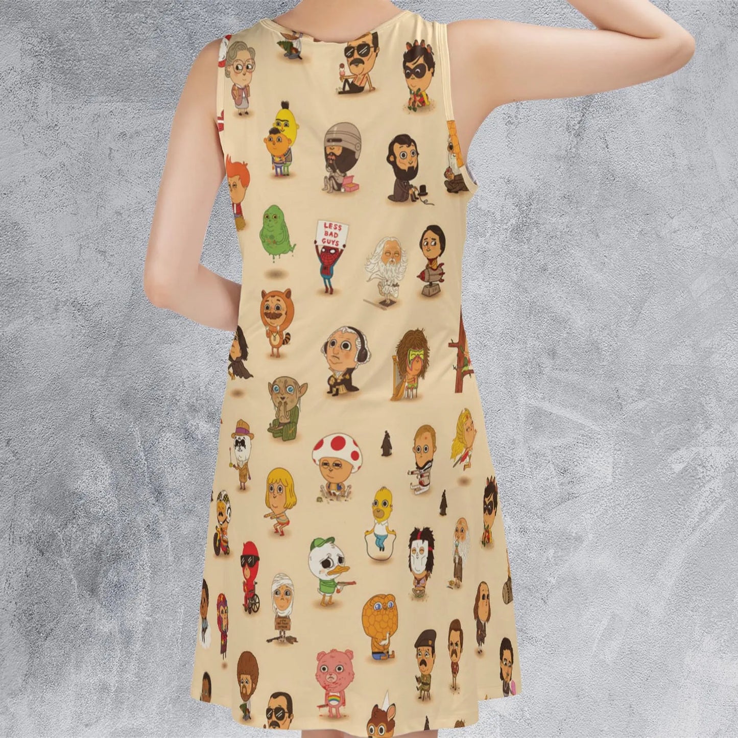 Sleeveless Dress - 3UXADYLF