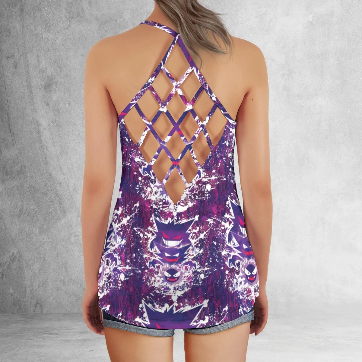 Criss Cross Tank Top - LTS6VRPY