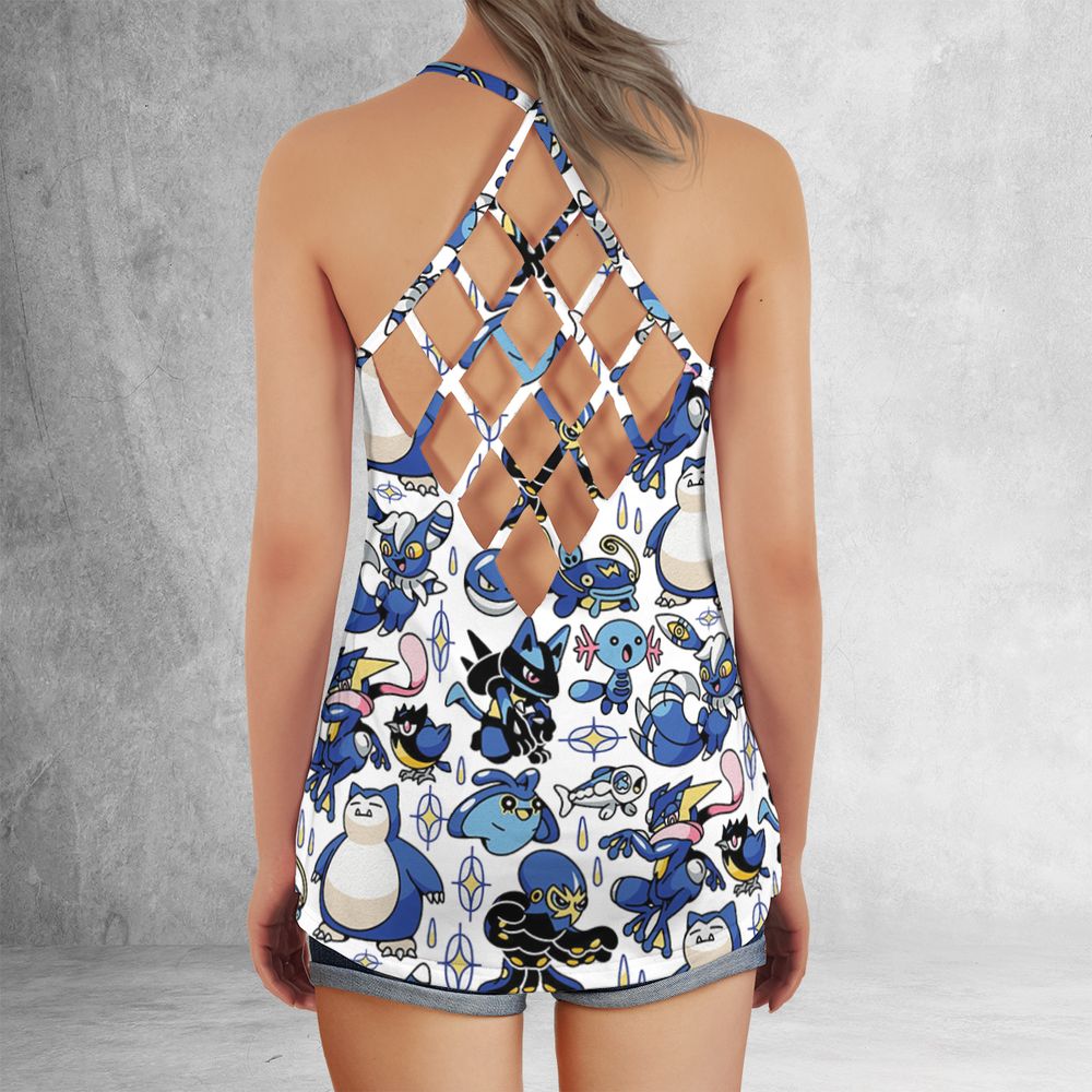 Criss Cross Tank Top - SW8FMG14 -  - 3
