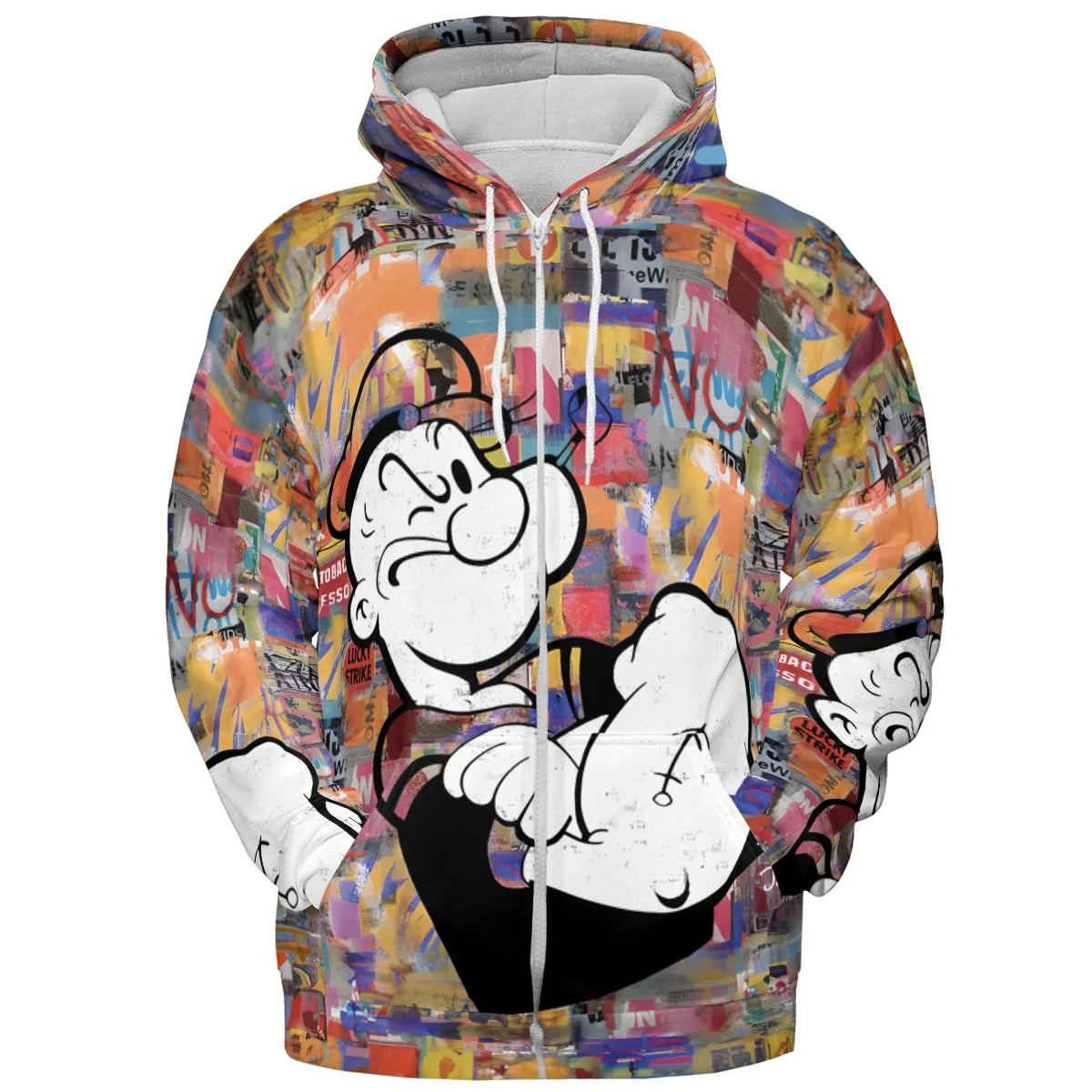 All-over Print Hoodie - ZQZPLBTU
