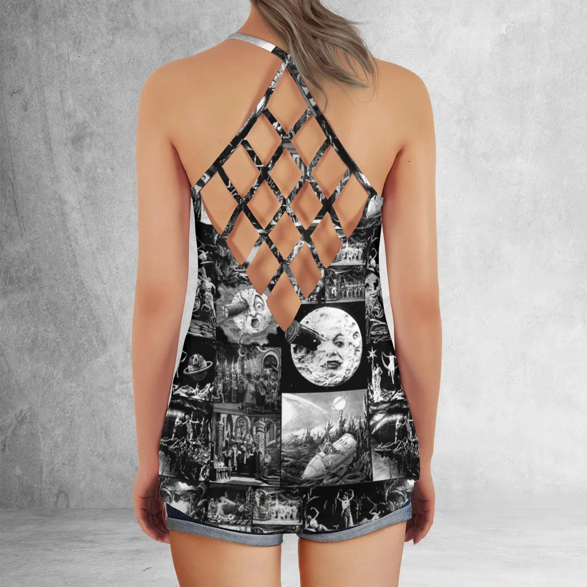 Criss Cross Tank Top - 6LENLN3X