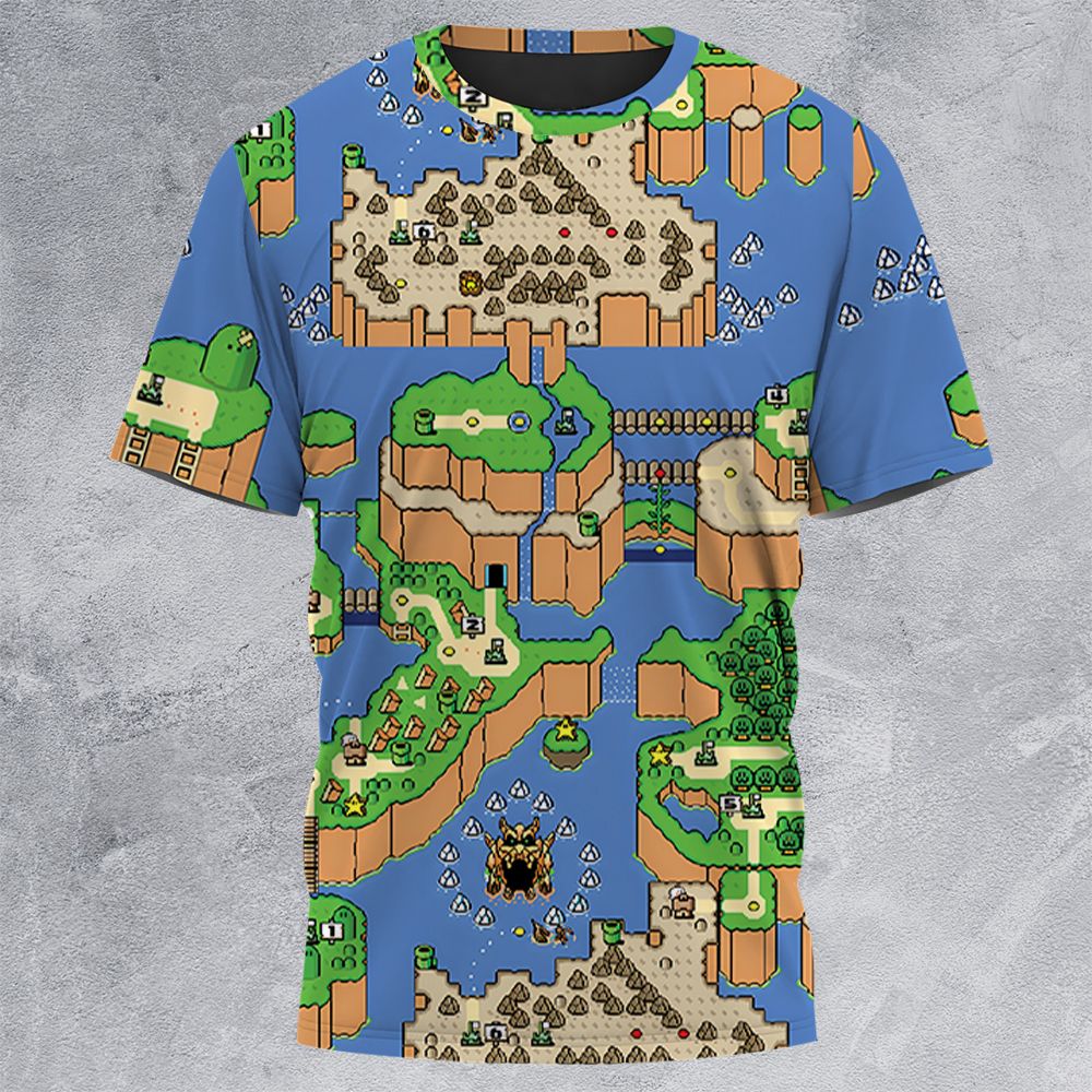 Super Mario World Map -  - 3