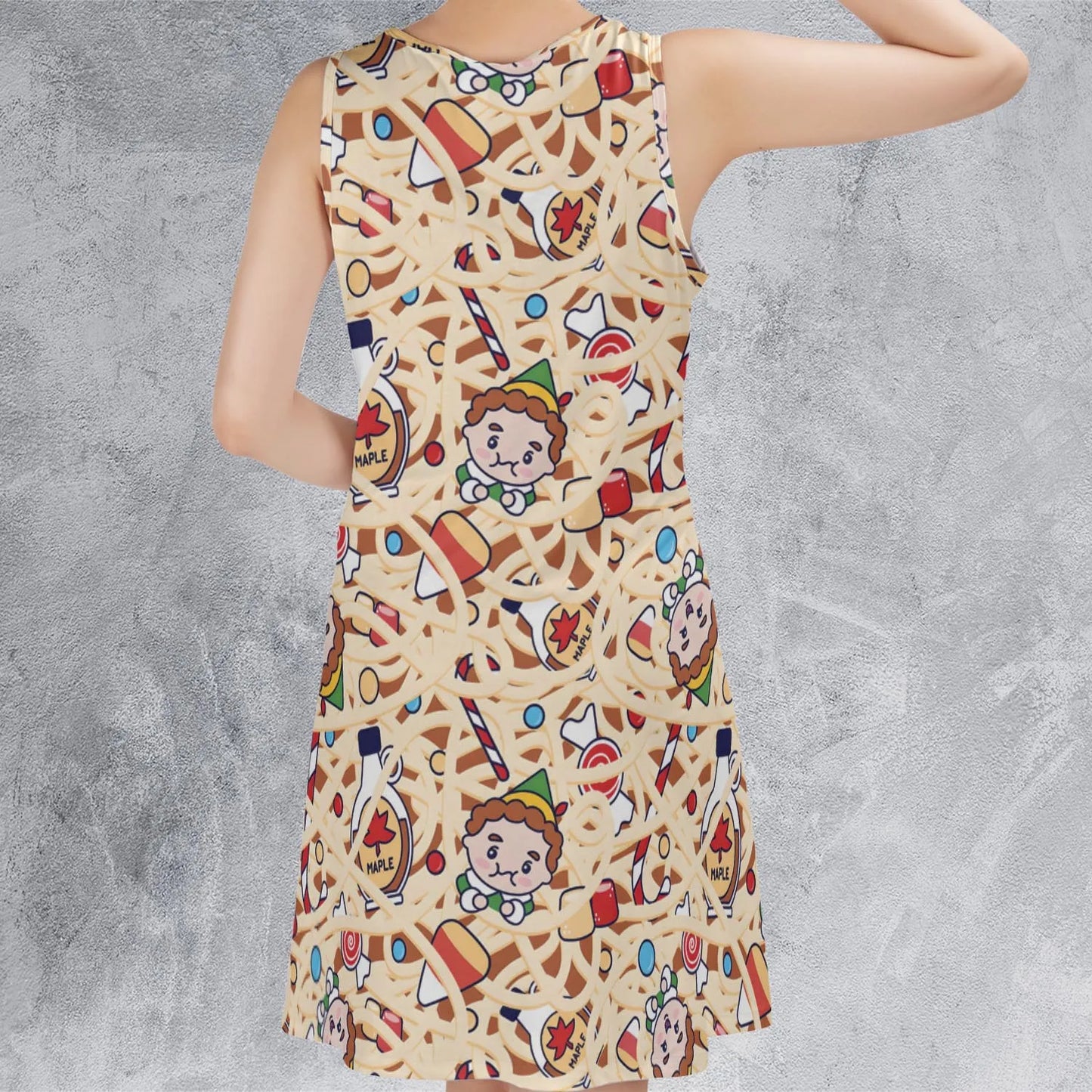 Sleeveless Dress - FDJFEYRF