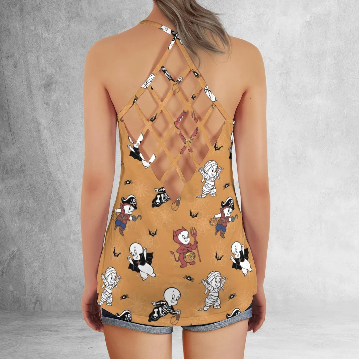 Criss Cross Tank Top - 3FJ5HYS2
