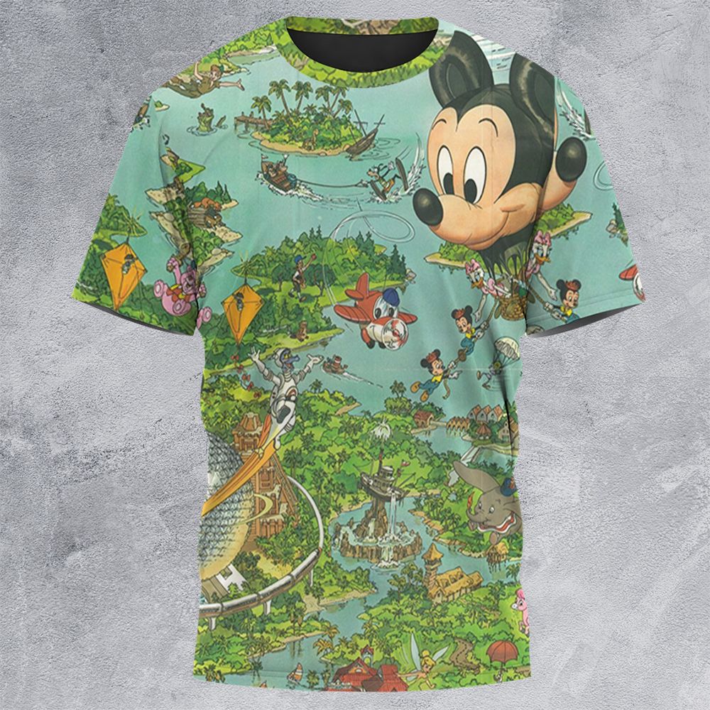 All-Over Print Unisex T-Shirt -  - 3