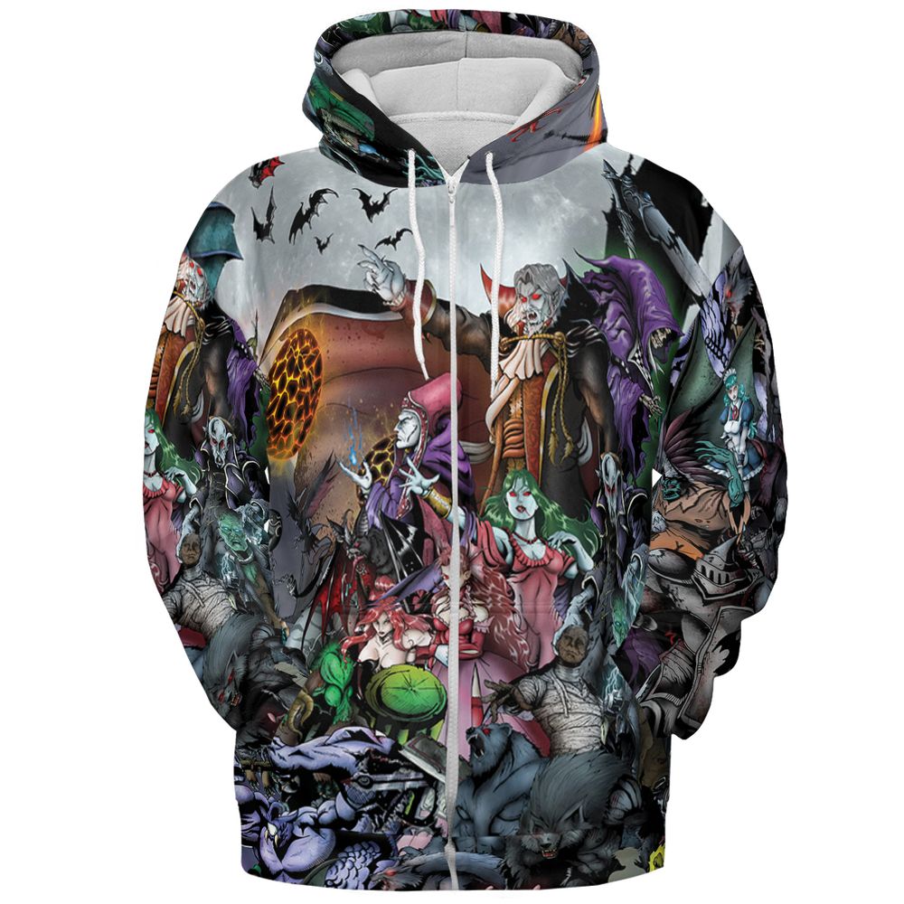 All-over Print Hoodie - VWYN2LQA -  - 3