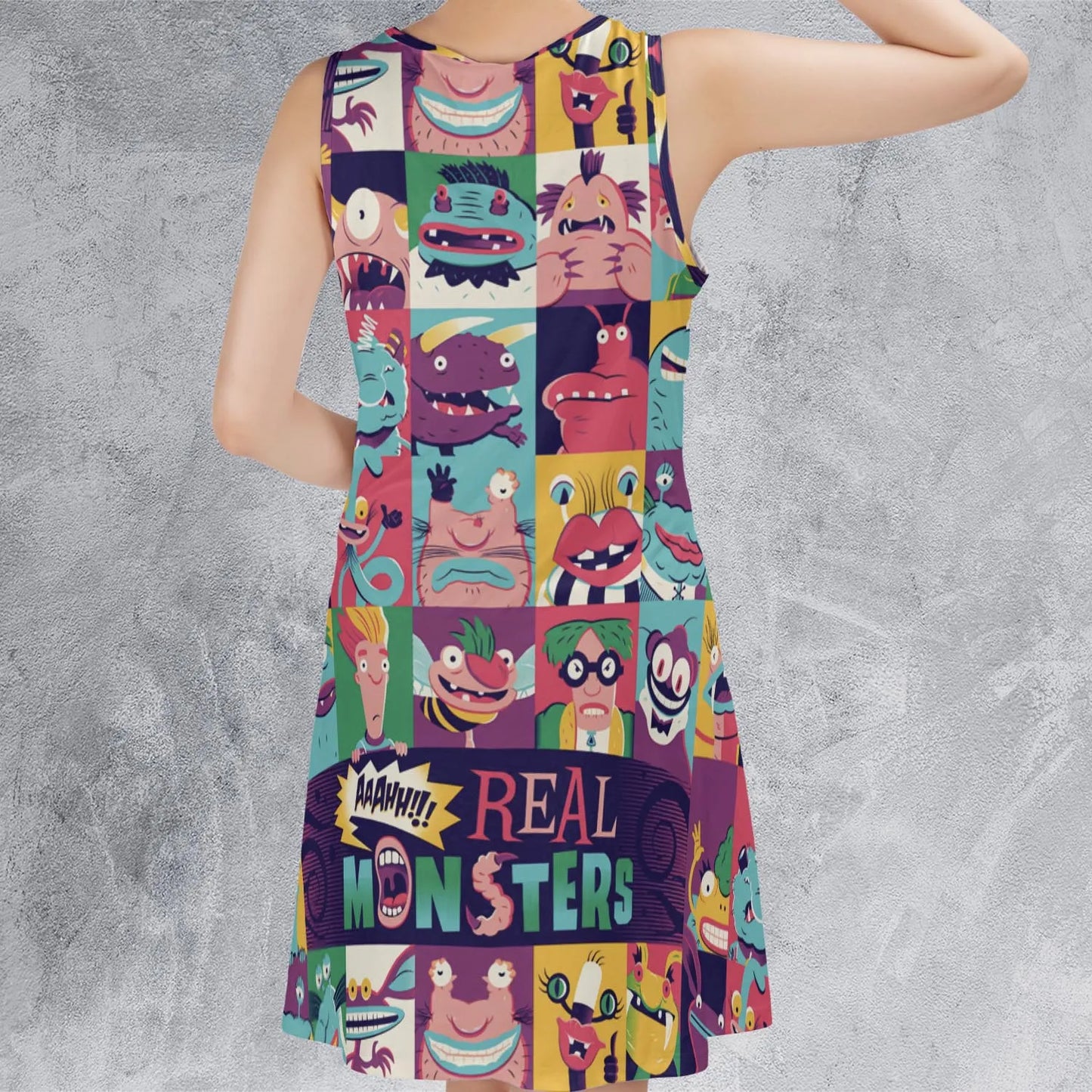 Sleeveless Dress - ESKFAYBD