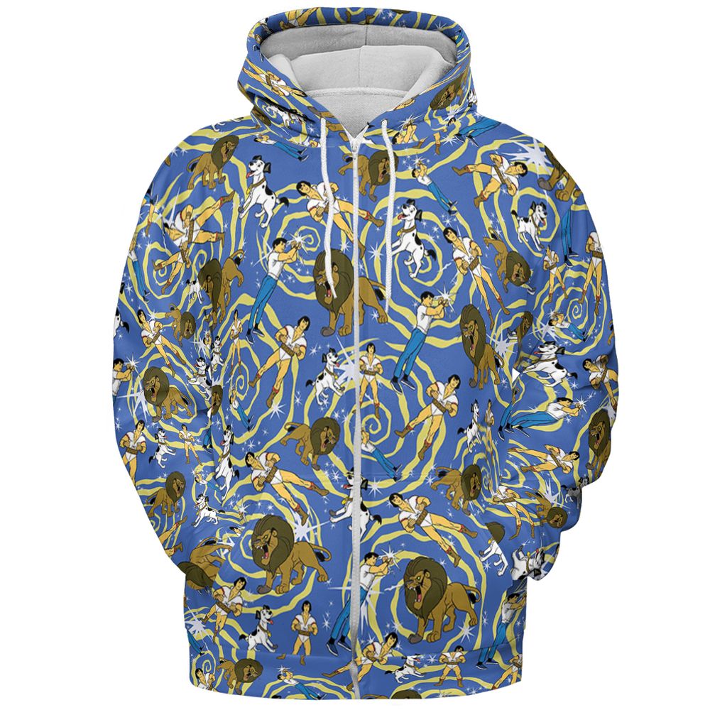 All-over Print Hoodie - U51RBQ2C -  - 3
