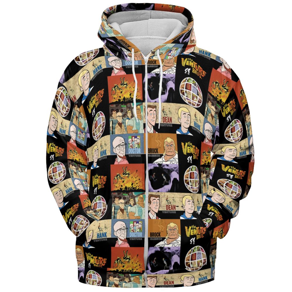 All-over Print Hoodie - L4ZSFA8T -  - 3