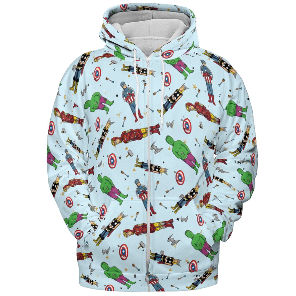 All-over Print Hoodie - CQEU14H8 -  - 3