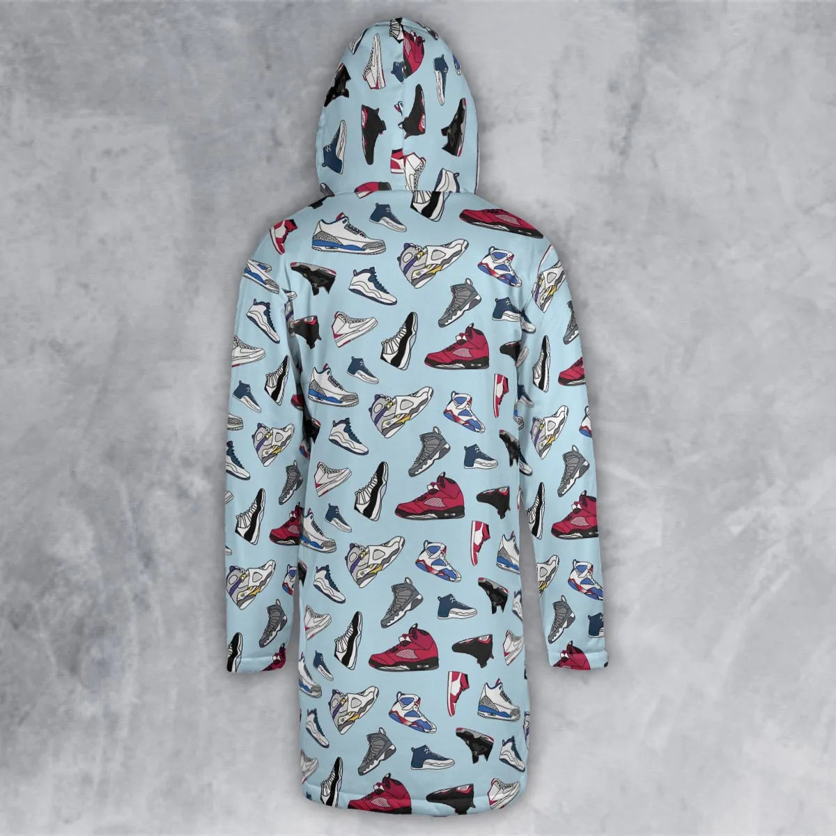 Hooded Cloak Coat - 9B6SW34W