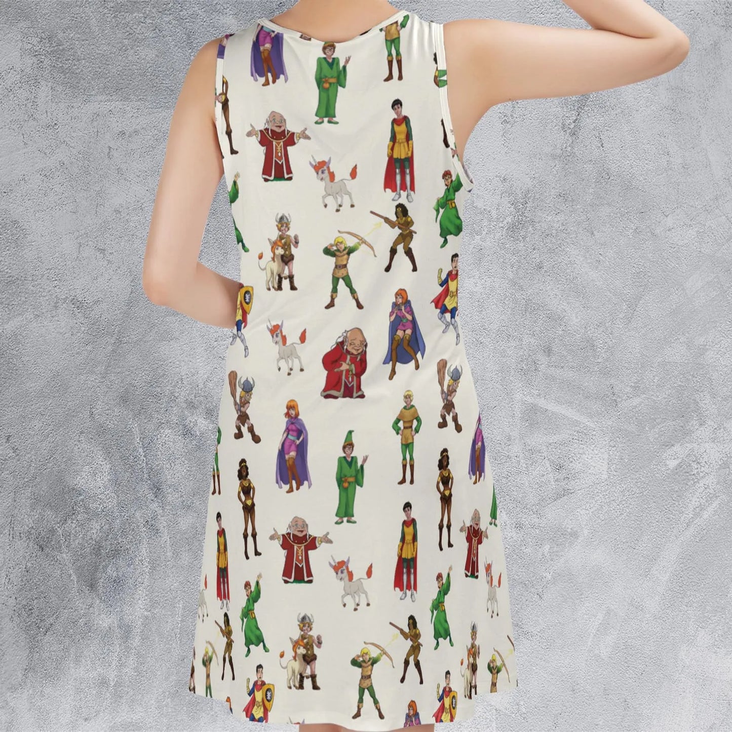 Sleeveless Dress - BZKXZKCR