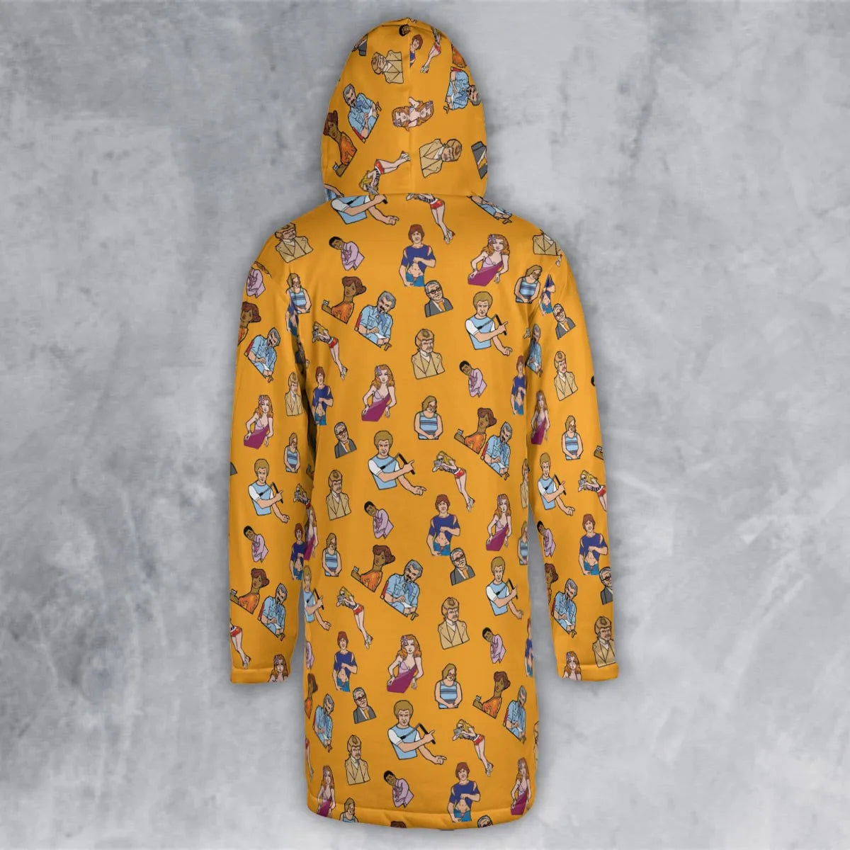 Hooded Cloak Coat - W3UPCQJB
