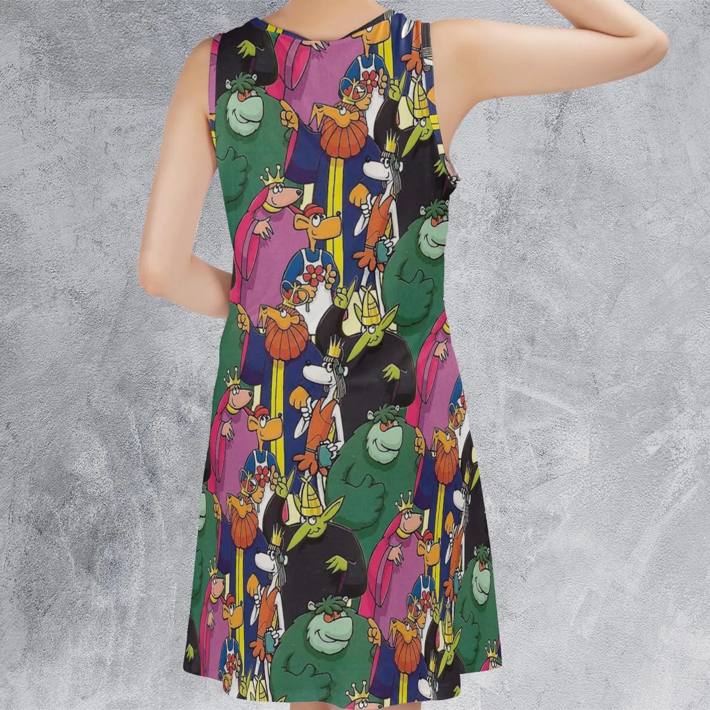 Sleeveless Dress - DJLMHRKF