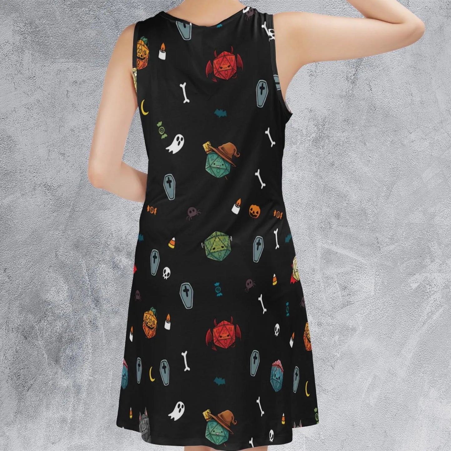 Sleeveless Dress - DQZYLGKN