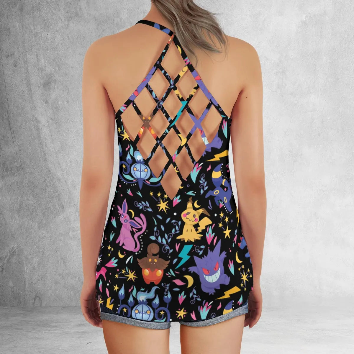 Criss Cross Tank Top - X5HBBCXM
