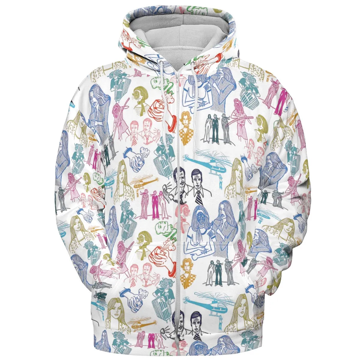 All-over Print Hoodie - ZLAYLVT8