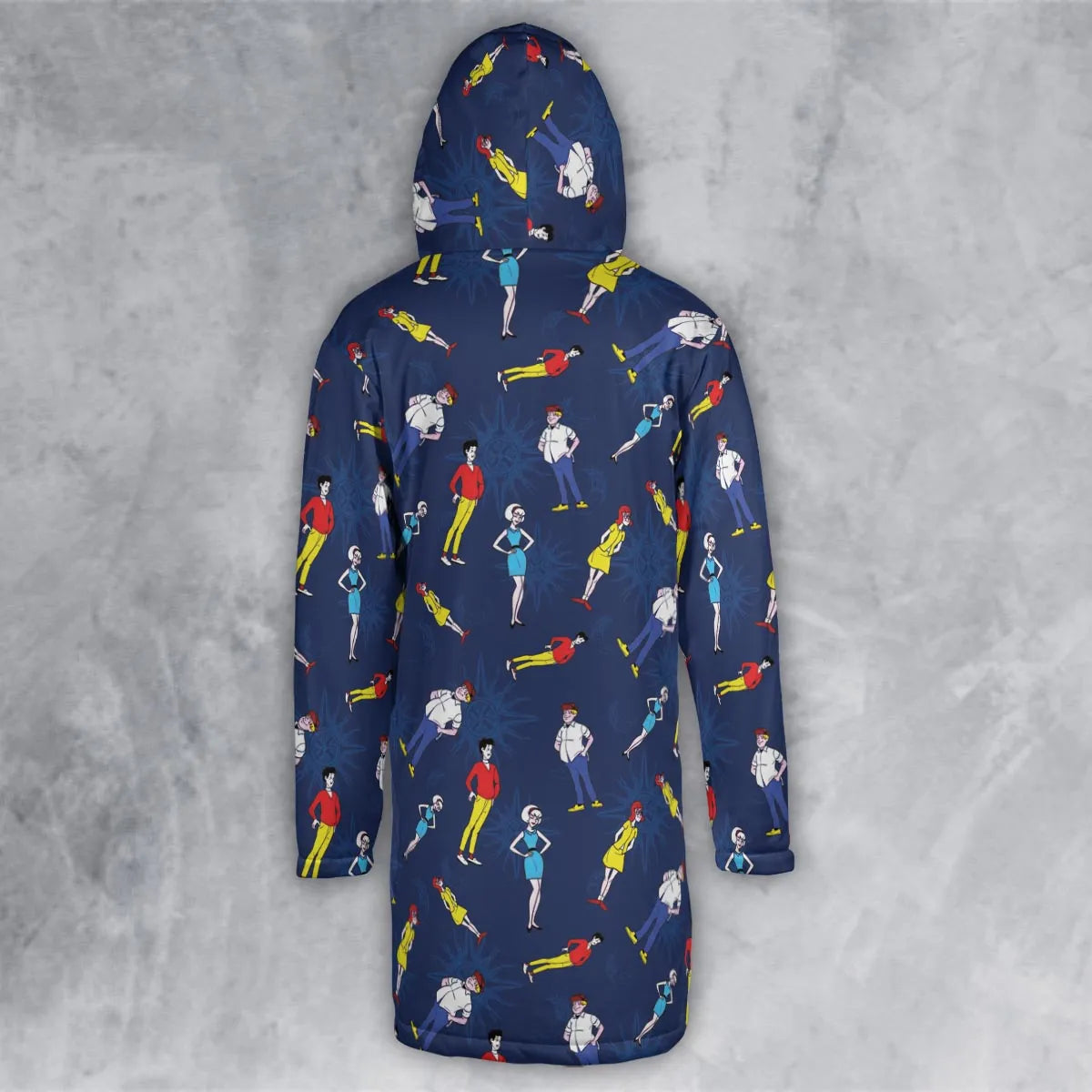 Hooded Cloak Coat - DT9UDU1K