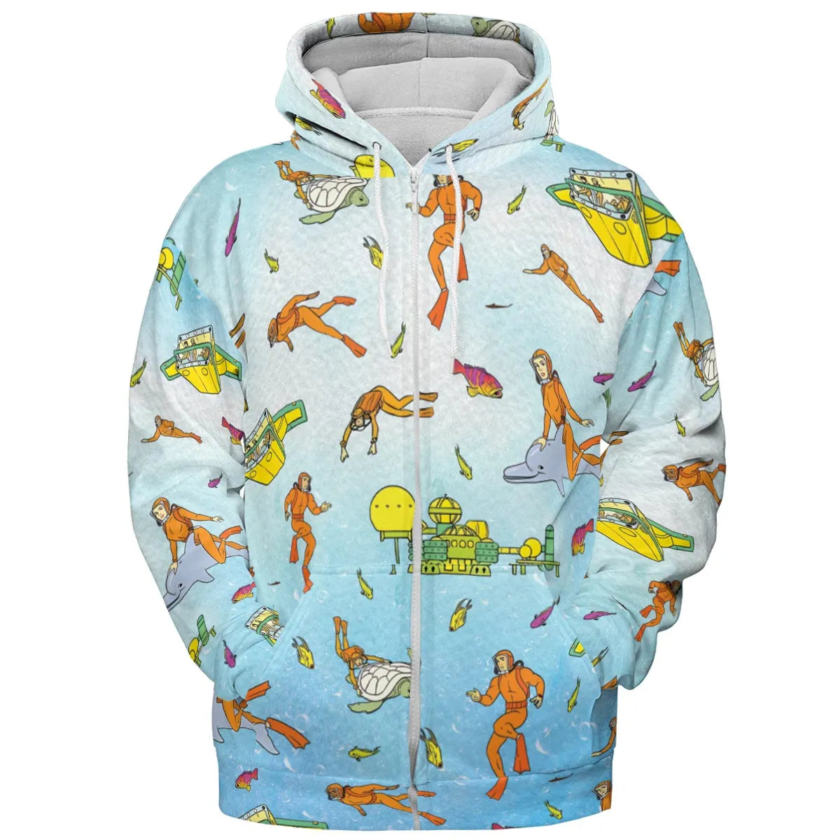 All-over Print Hoodie - 6UC4PJ51