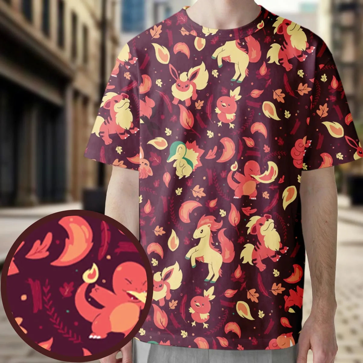 All-Over Print Unisex T-Shirt - 255D76LN