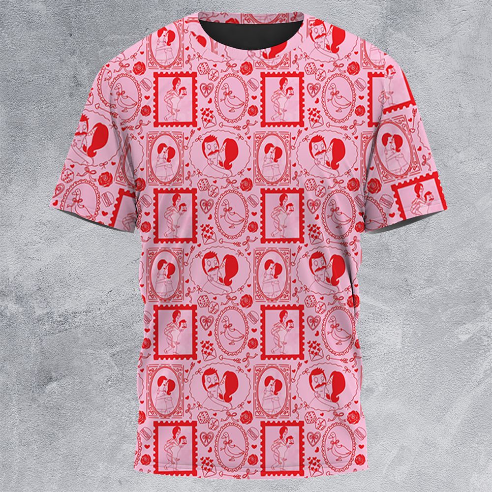 All-Over Print Unisex T-Shirt - TTNRA23C -  - 3