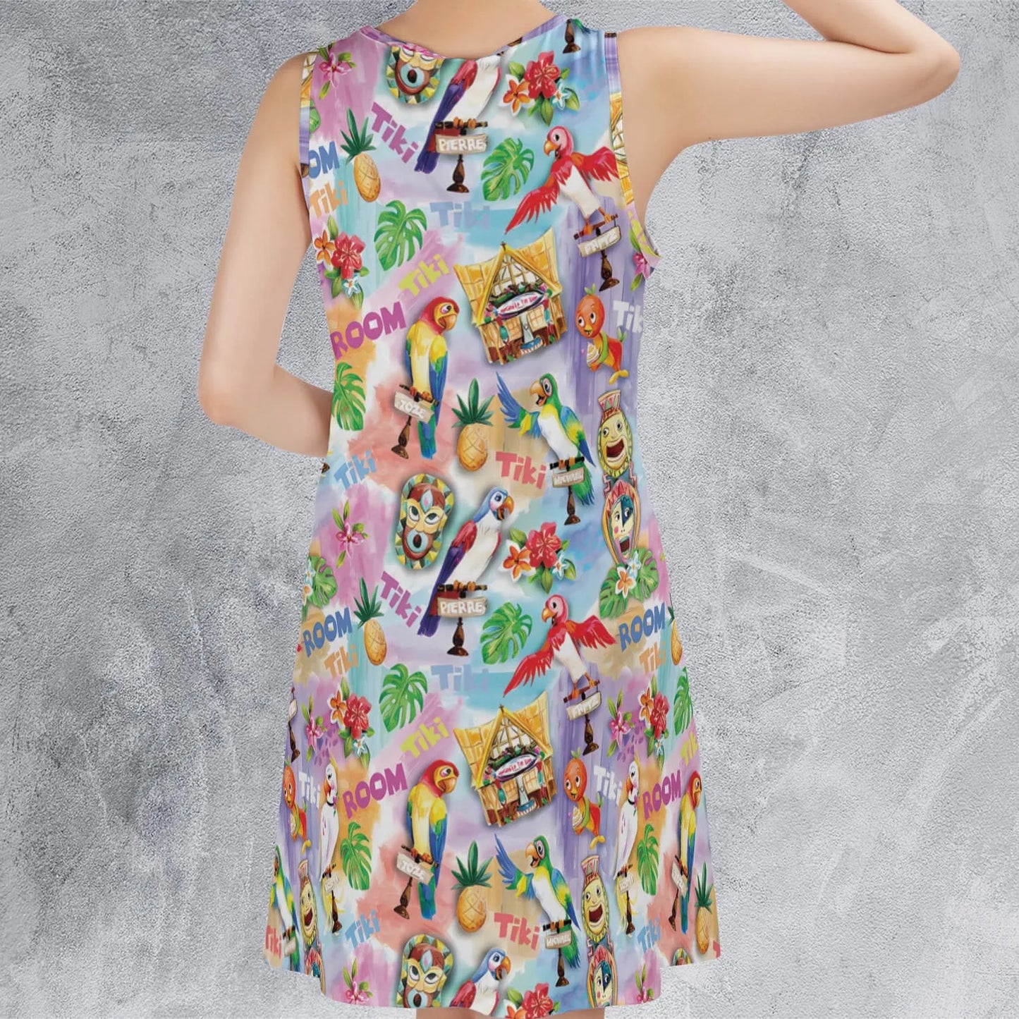 Sleeveless Dress - 3Y86MS5C