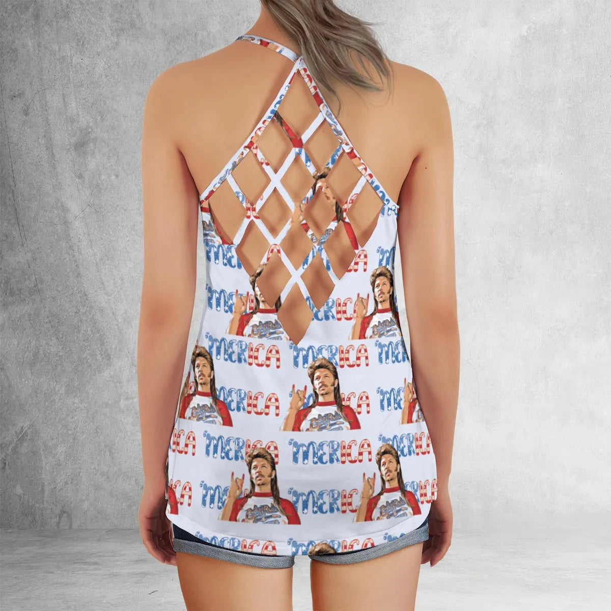 Criss Cross Tank Top - VG4AVDJ6
