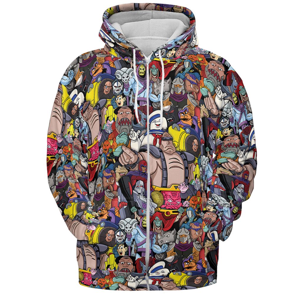 All-over Print Hoodie - CTY484E1 -  - 3