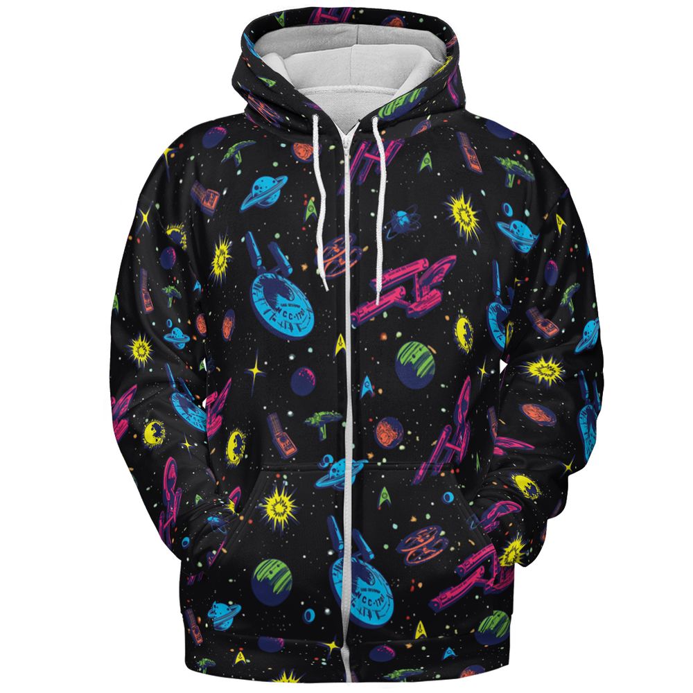 All-over Print Hoodie - CESNLXQR -  - 3