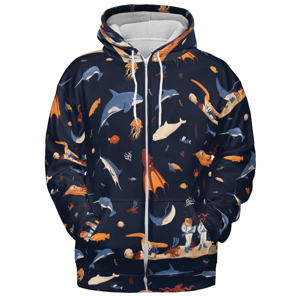 All-over Print Hoodie - GU8LPWQT