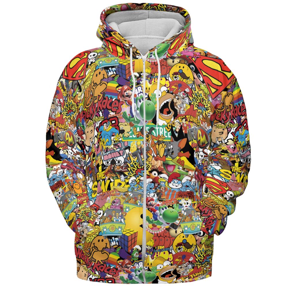 All-over Print Hoodie - DGBKZJ4D -  - 3
