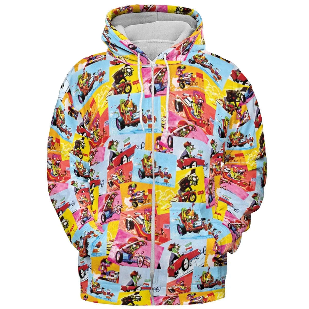 All-over Print Hoodie - 2A7NAVMG