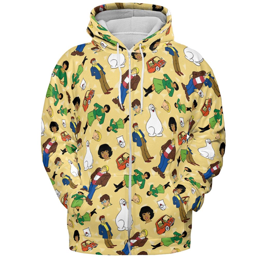 All-over Print Hoodie - G3G9H4G9 -  - 3