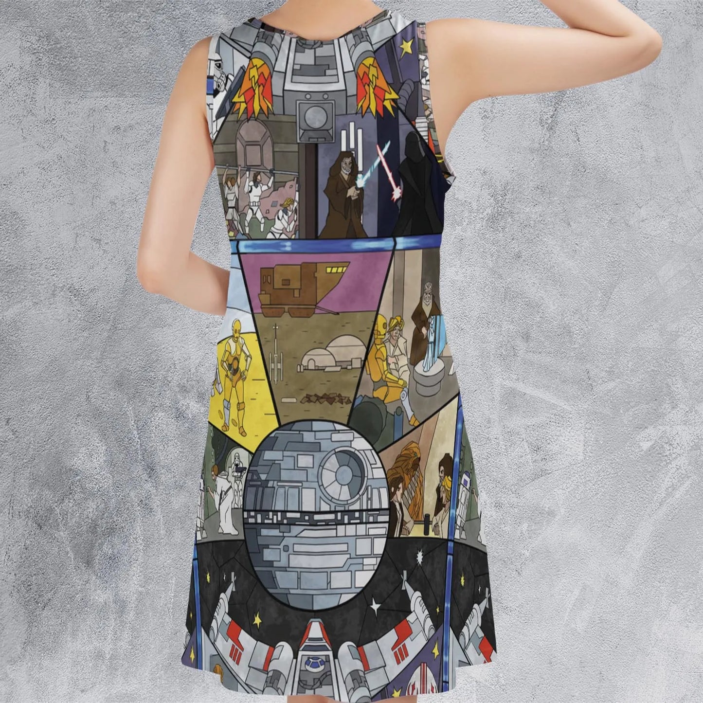 Sleeveless Dress - B1QBW53R
