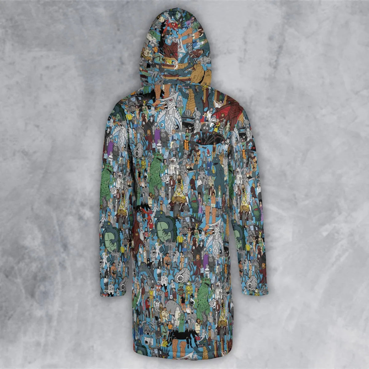 Hooded Cloak Coat - 73BZ4FG1