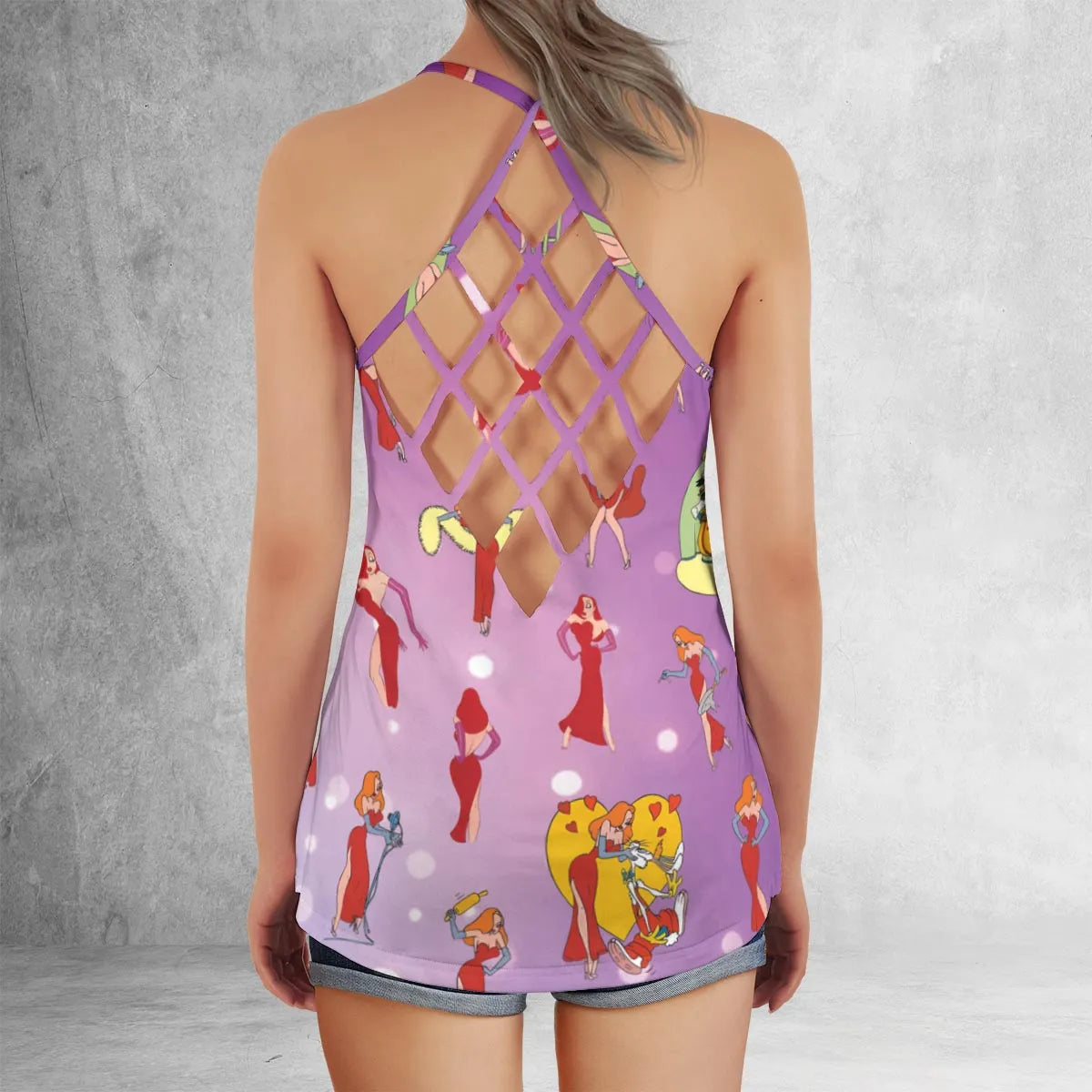 Criss Cross Tank Top - NNNS21J8