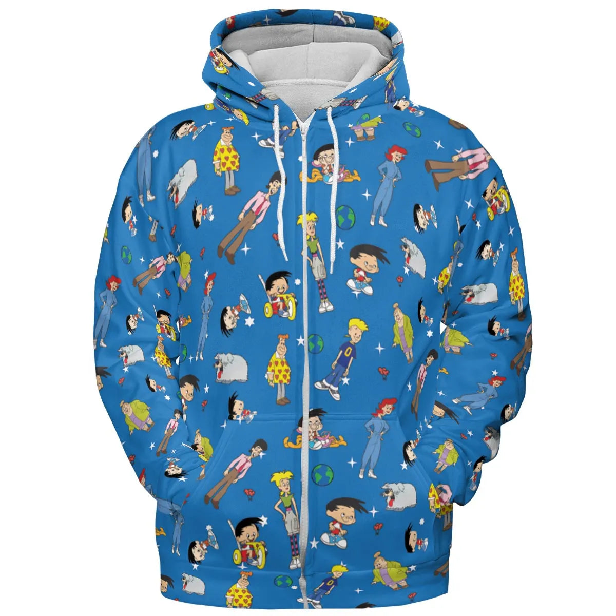 All-over Print Hoodie - GLYJS4D4