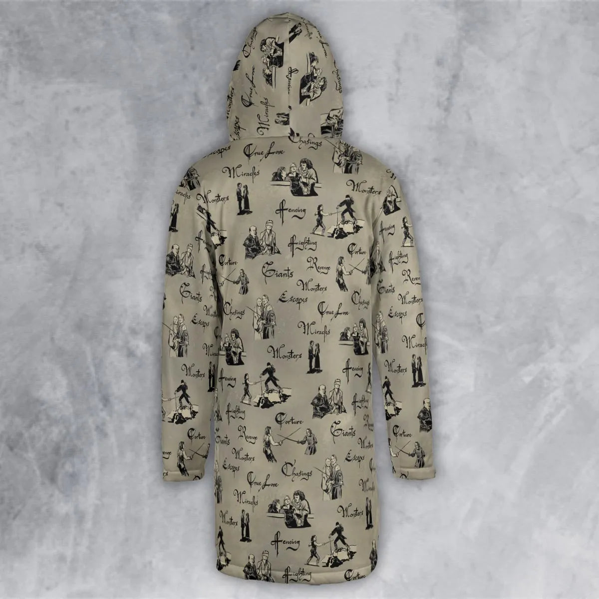 Hooded Cloak Coat - NJ74H7Q7